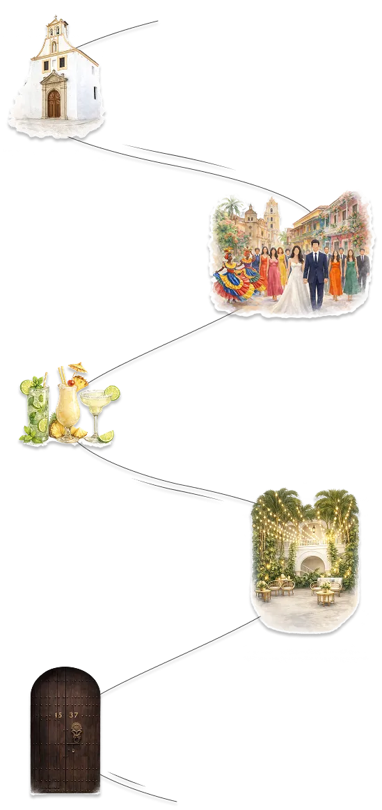 Línea de celebración